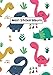 Mein Stickeralbum: Stickeralbum Blanko Dino Dinosaurier Sommer Stickerbuch Leer zum sammeln DIN A4 35 Seiten