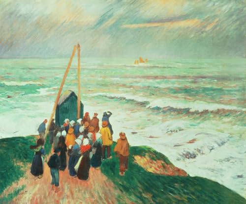 Cuadro de Henry Moret para decorar paredes vacías, lienzo artístico para oficina, 60x90cm