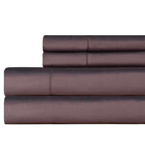 Celeste Home 610 Thread Count Pillowcases Pillow Case Set, King PC, Grey