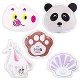 Reusable Pocket Hand Warmers, Snap Heat Pack, Hand Warmers Click, Kids Hand Warmers Boil Click Heat Pocket Hand Warmer, Pouch Gel Hand Warmers Long Lasting Warmth for Camping, Outdoor (Animals)