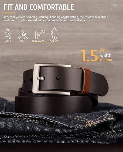 Image of Urban alfami Genuine leather Belt for Men | Formal /Casual