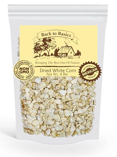 Back to Basics Dried Corn – 4 lb Resealable Bag