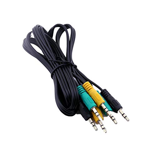 Cable TRS 3.5 mm a 3 mini jack soluciona audio estático en Logitech Z5500 3