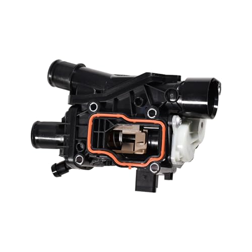 Thermostat Housing with Sensor compatible with Ford 2.0 TDCi compatible with Peugeot 308 508 Boxer Expert Citroen C4 C5 2.0 BlueHDi Diesel Coolant Thermostat Housing Replacement 9804160380