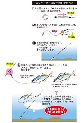 Gamakatsu エレベーターのませ仕掛 HO-206 12-8