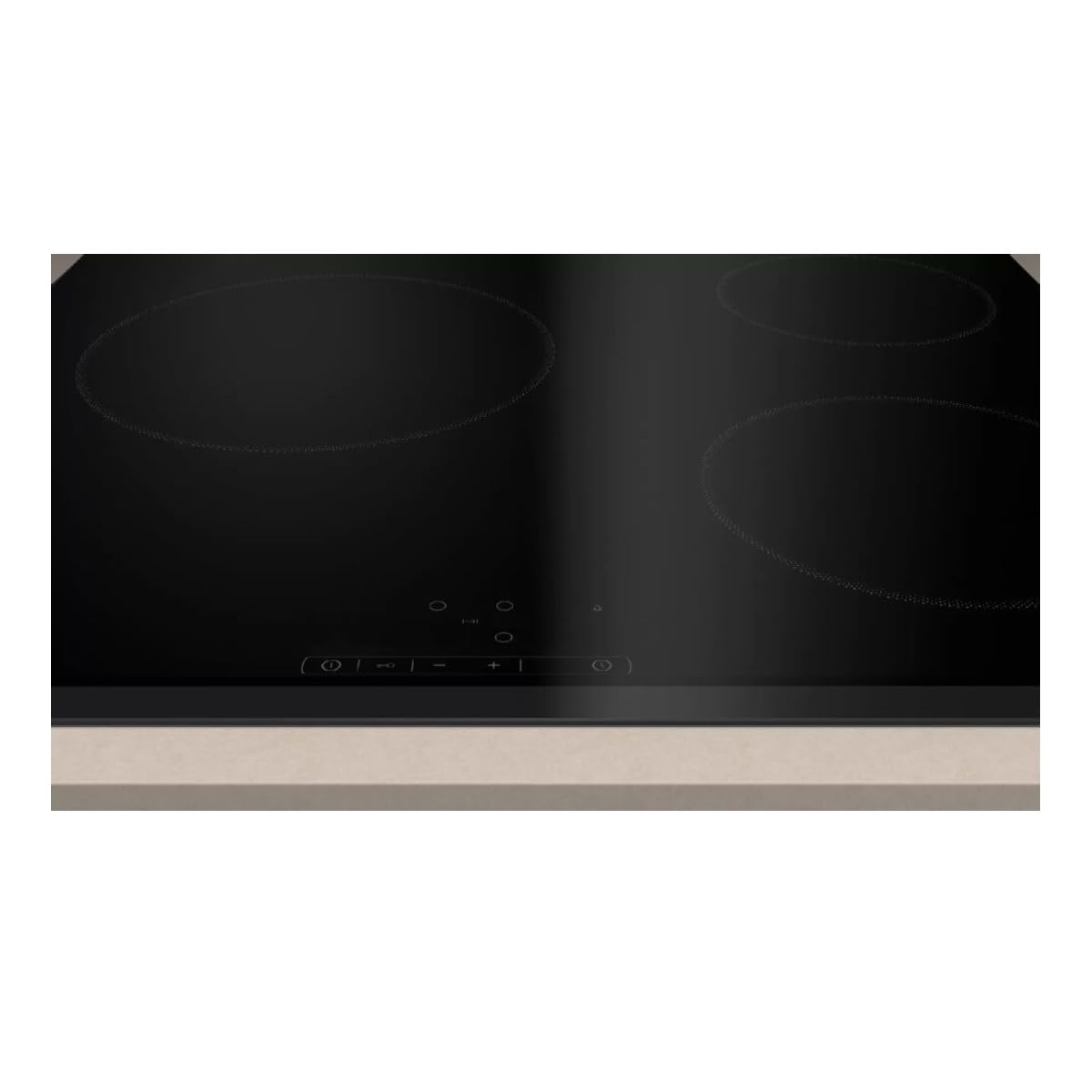 Balay 3EB714LR - Płyta Kuchenka ceramiczna, 60 cm, 2 Strefy gotowania, Duża strefa 23 cm, Przedni bezel, Sterowanie Dotykowe