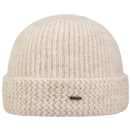 Barts Shae Kids Beanie Strickmütze Kindermütze Wintermütze Kinder - mit Umschlag Winter Herbst-Winter - One Size cremeweiß