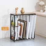 Art Canvas Storage Rack with Caster Wheels, Drying Painting Display Stands | Art Drying Rack for Drawing Boards, Panels, Frames, Printed Matter, Crafts Storage for Studio, Gallery, Artwork Exhibition