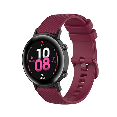 Comtax for Huami Amazfit GTR 47mm/GT2 46mm �o���h 22mm �V���R�[�������p�x���g Samsung Galaxy Watch 46mm/ Gear S3 �Ή� (���b�h)