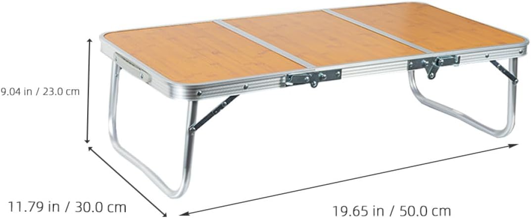 Folding Camp Table Aluminum Durable Portable Compact Outdoor BBQ Picnic Hiking Home Use