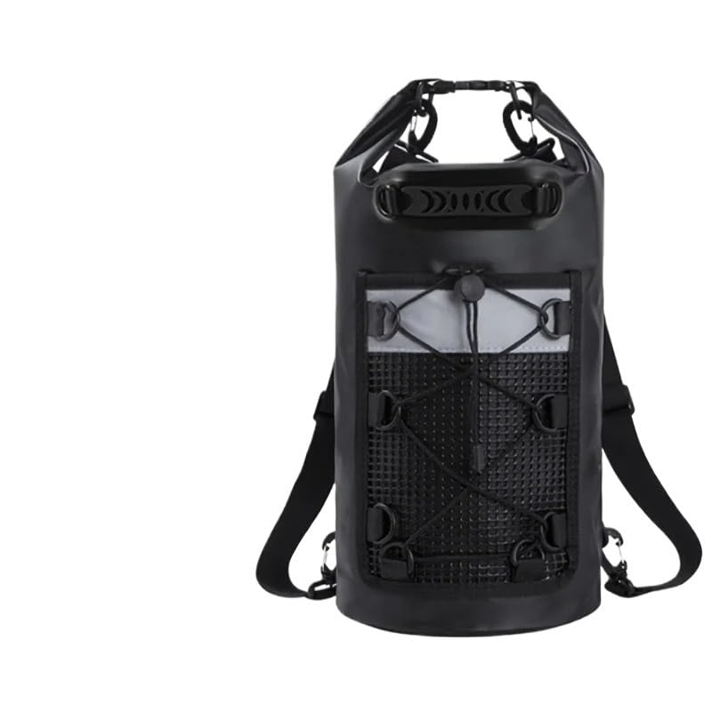 Sac à dos étanche anti-infiltration VELORE 10L noir pour kayak et surf