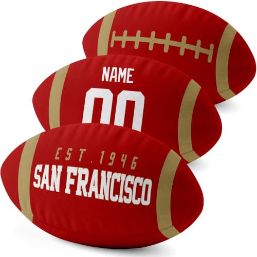 Image of ANTKING San Francisco Throw Pillow 2 Packs Custom Name Number Gifts
