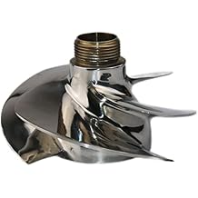 Boatman Jet Ski Impeller OEM 267000948 fit Seadoo Spark Ace 900/ Spark Ace 900 Ho/Spark PARK Trixx 140mm 4 Blades Polished