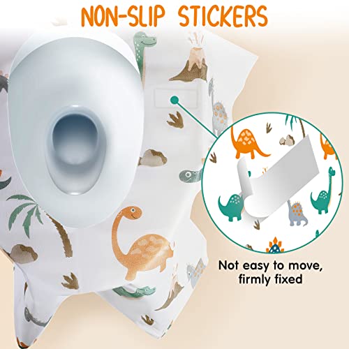 50 Pcs Toilet Seat Covers Disposable For Kids Toddler Extra Large Potty Training Liners For Kids Individually Wrapped Portable For Travel Toilet Seat Covers In Public Restrooms #TOP3