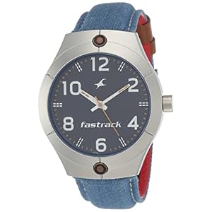Fastrack Denim Analog Black Dial Men’s Watch-3191SL01 / 3191SL01