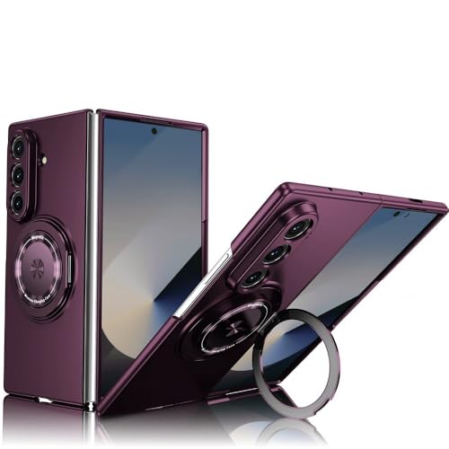 Coque Samsung Z Fold 4 Antichoc avec Support Magnétique Rotatif 360