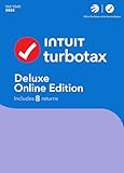 TurboTax Deluxe Online Edition 2025 - 8 Returns - English - Cloud Version [PC/Mac Activation Code]