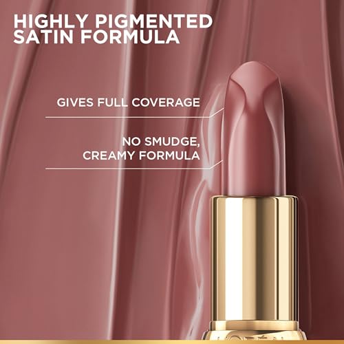 Image of L'Oreal Paris Color Riche Satin Lipstick- 570 Worth It Intense, 4.5 gm