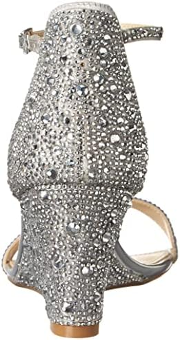 Betsey Johnson womens Sb-debie Pump, Silver, 6.5 US | Image 2