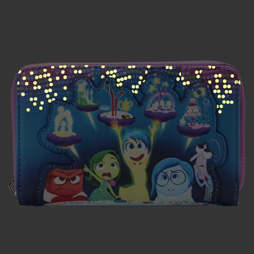 Loungefly DISNEY PIXAR INSIDE OUT CONTROL PANEL ZIP AROUND WALLET2
