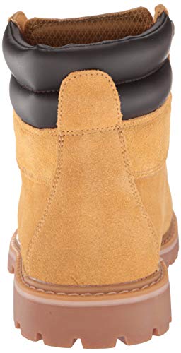 kingshow Men's 1801 Work Boots (12 M US Men's, Wheat)
