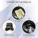 HQRNYP Leather Car Gear Shift Knob Cover, Stick Shift Cover, Anti-Slip Dust Waterproof Gear Shifter Stick Protector, Durable Car Accessories Shifter Lever Knob Protector for SUV Truck RV (Wine Red)