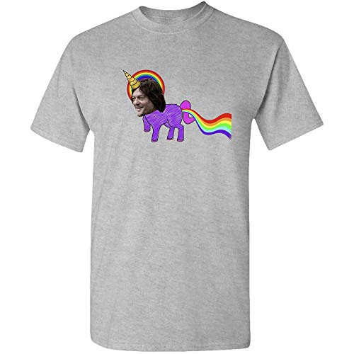 Trendy Tees Normicorn The Walking Dead Daryl Dixon Adult Unisex Tee - Cool Norman Reedus Fashion T-Shirt - Makes a Great Gift Tshirt Athletic Heather