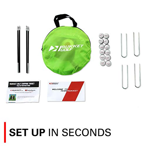 image for Rukket Sports Rukket Pop Up Golf Chipping Net | Outdoor / Indoor Golfi