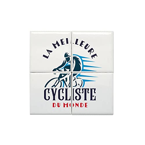 Carreaux céramique vélo de route pour décoration salon et bureau