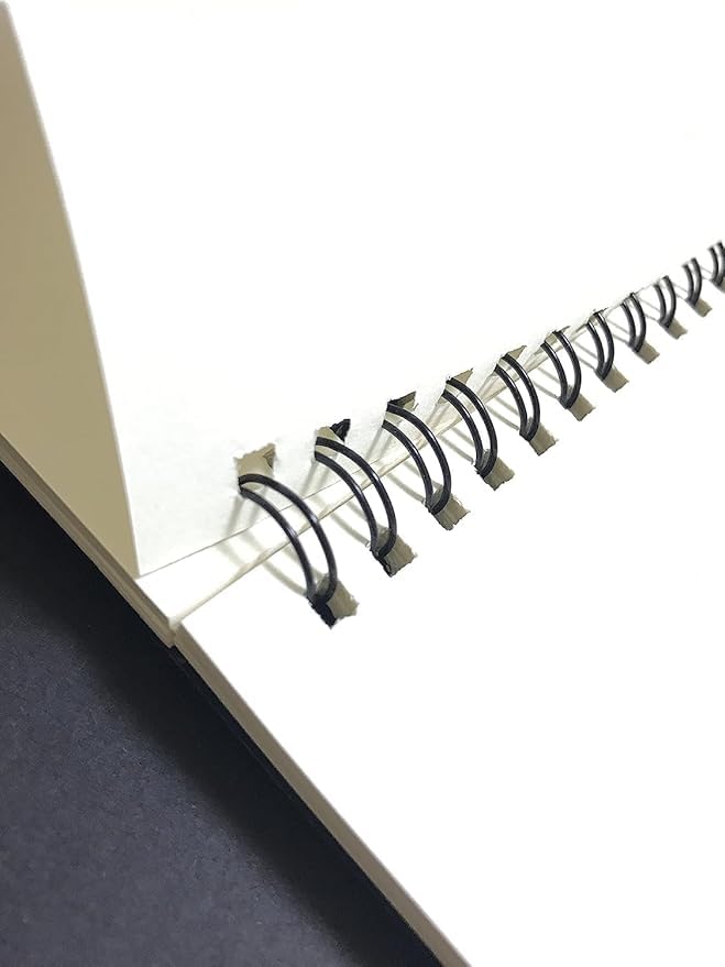 Image of Naruto Sketchbook Notebook A5 Unruled 160 Pages 100gsm Paper (Multicolor) Spiral Wire-O-Bound Notebook with Fantasy Illustration Design