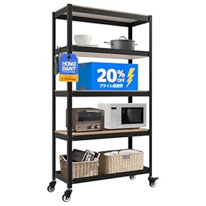 美品■キャスター付きステンレスシェルフ■インダストリアル■店舗什器■13段 インダストリアルな万能ラック｜おしゃれな什器の企画・製造