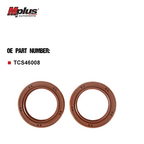 Camshaft Front Seal Set Tcs46008 Fits For Subaru 98-10 Forester / 98-01 Impreza / 98-12 Legacy / 00-12 Outback / 03-06 Baja 2.5L H4 Sohc Ej251 Ej253 #TOP1