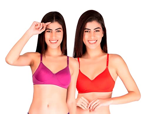 Image of Fabme Women Cotton Full-Coverage Bra