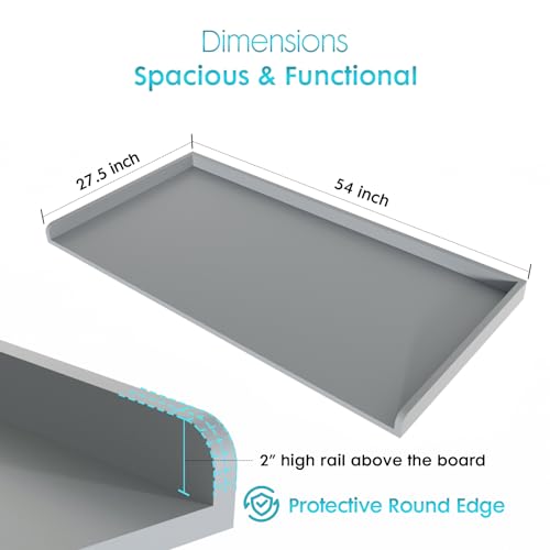 image for Kaboon Washer Dryer Countertop, Melamine Countertop with 2