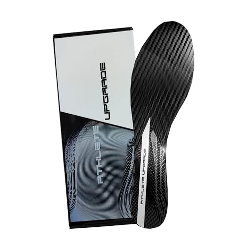 Semelles en fibre de carbone - Professionnelles pour le sport (Paire) (EU 47 UK 11,5)