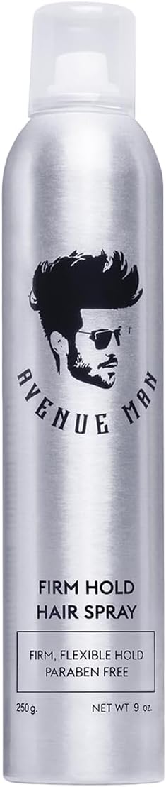 - Texture Spray for Hair Men - Barber-Grade Hairspray for Men - Firm Hold, Frizz Control & UV Protection - Long-Lasting Hold Without Stiffness - Mens Hair Spray Extra Hold - (9.0 oz)