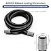 XwaYexa A20015 Ribbed Hosing, 9.8Ft Replacement Hose, Aquarium Filter Tubing for Fluval 304/305/306/307 and 404/405/406/407 Canister Filters