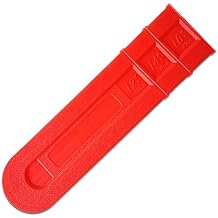 Chainsaw Chain Cover,16 inch Chainsaw Bar Cover, Suitable for 12 "14" 16" Chain Saw Bar Protective Cover, Scabbard Guard, Plastic Durable Cutter Parts Tools Plate Protect Anti Scratch.Red