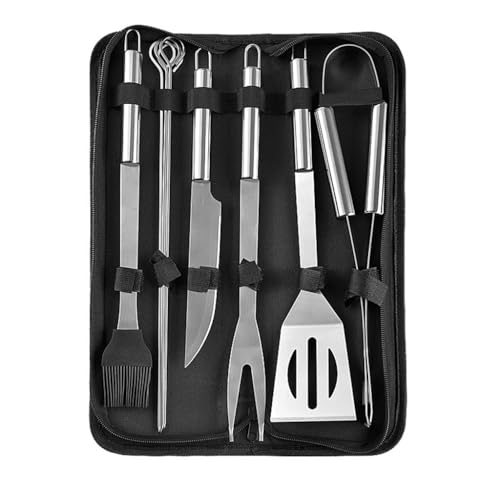 Accessoires barbecue camping JFDBGU en acier durable poli - 2