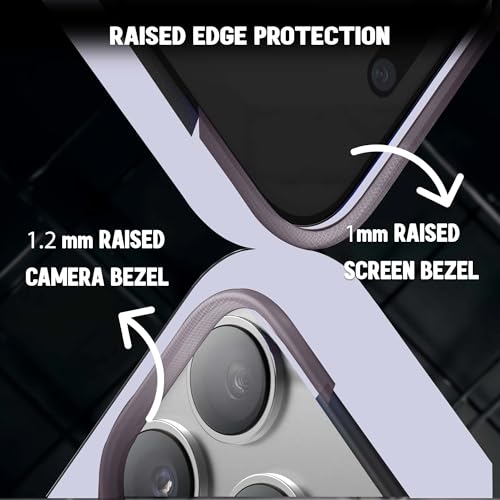 Image of Kratos Active Grip Silicone Case Cover Compatible with iPhone 17 Pro Max - Enhanced Protection, Wireless Magnetic Charging Case with Raised Edge Camera & Screen Protection, Shock-Resistant Design