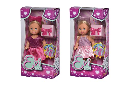 Muñeca Evi Love Surprise en vestido brillante y lazo miniatura 4