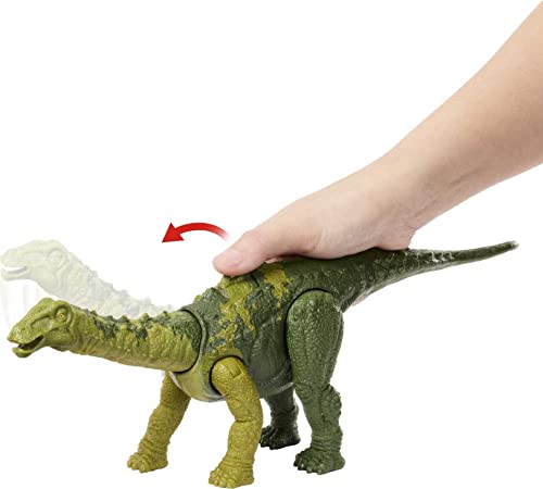 image for Mattel Jurassic World Wild Roar Dinosaur Toy with Sound & Attack Move,