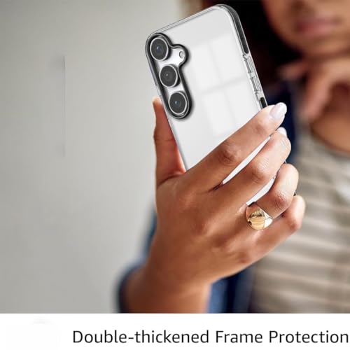 Image of KARWAN Back Cover| Samsung Galaxy S24 Plus Back Cover |Polycarbonate Material| Full Camera Protection |Perfectly Fit| Case for Samsung Galaxy S24 Plus - Transparent