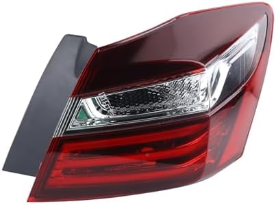 Right Side Tail Light Replacement For Toyota Highlander 2008-2010 – Direct Fit, Halogen, Clear/Red Lens