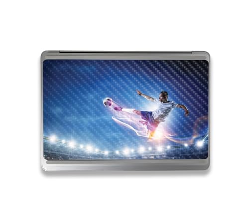 Image of MightySkins Carbon Fiber Skin Compatible with Microsoft Surface Laptop Studio 2 (2023) Full Wrap Kit - Super Kick | Protective, Durable Textured Carbon Fiber Finish | Easy to Apply | Made in The USA