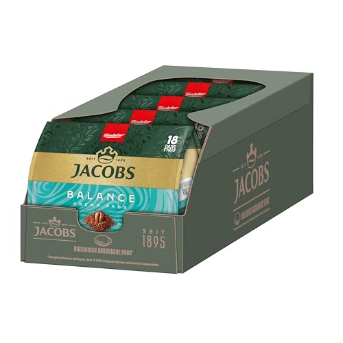 Jacobs Pads Crema Balance, Senseo kompatible Pads, 5 x 18 Getränke, 90 Kaffeepads 6