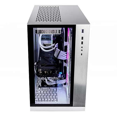 Image of Velztorm Lux Gaming Desktop PC (AMD Ryzen 9 5950X, GeForce RTX 5090, 32GB DDR4, 2TB PCIe SSD, 360mm AIO, 1000W PSU, RJ-45, 1 Display Port, HDMI, Win 11 Pro)
