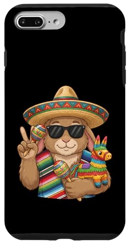 ���L�V�J�� ���r�b�g �|���`�� �V���R �f �}�� �t�B�G�X�^ �\���u���� �~�[�� �X�}�z�P�[�X iPhone 7 Plus/8 Plus �p