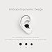 GoNovate G8 Bluetooth Earpiece Wireless Headphone Mini Invisible Earbud, 6 Hrs Playtime 2 Magnetic USB Chargers Tiny Smallest Headset Single Car Earphone with Mic for Samsung Galaxy (1 Piece)