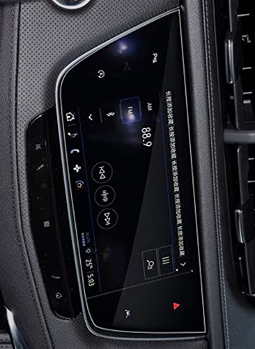 Verre trempé anti-rayures pour navigation LCD Cadillac XT6